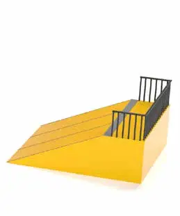 Grind rail skatepark BMX bisiklet kaykay barı park ekipmanı